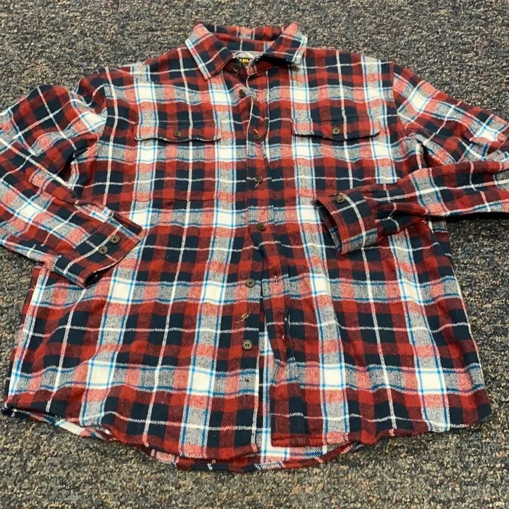 Stanley Checkered Button Down Shirt Sz. M